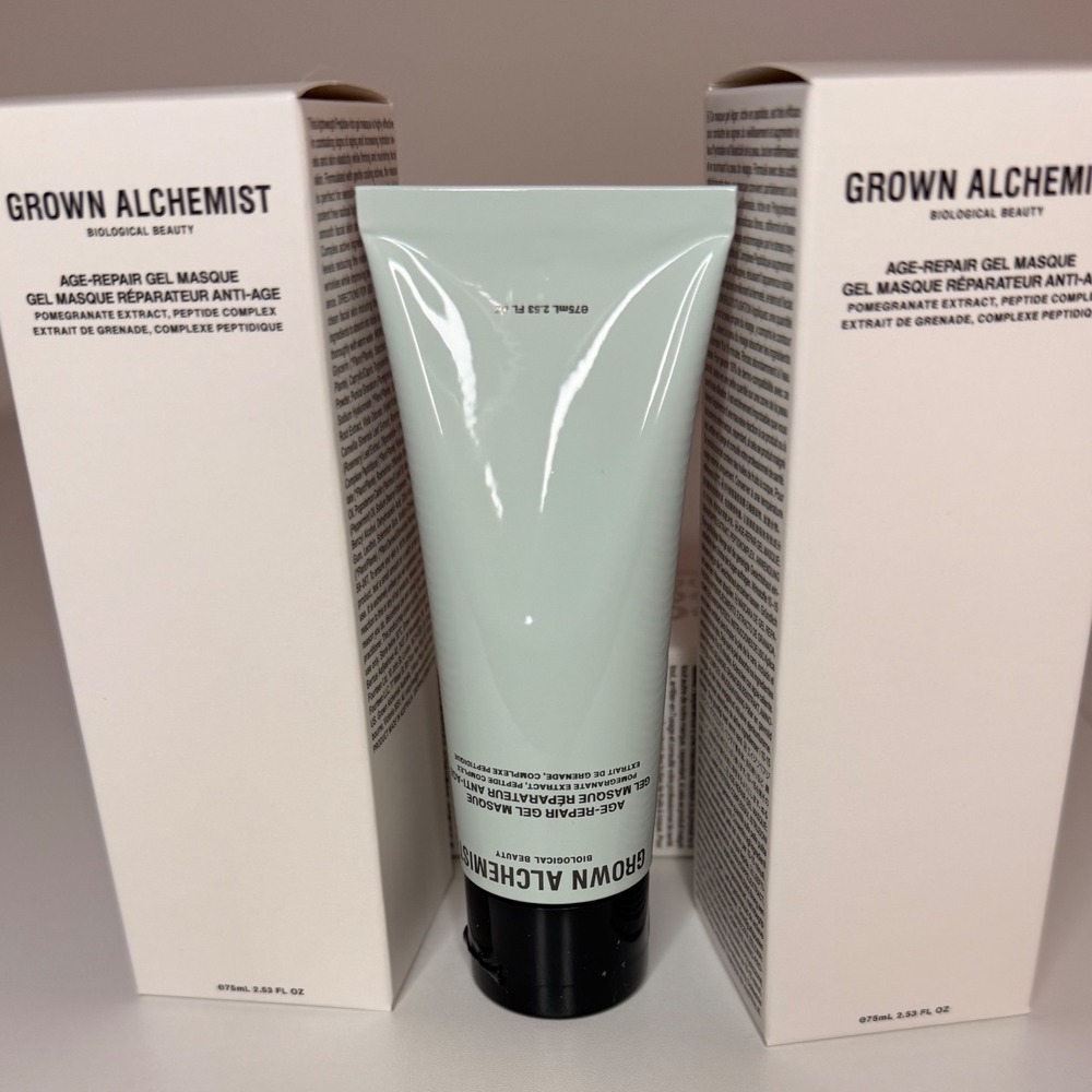 Grown Alchemist Age-Repair Gel Masque Pomegranate Peptide Complex 75ml 2.53oz